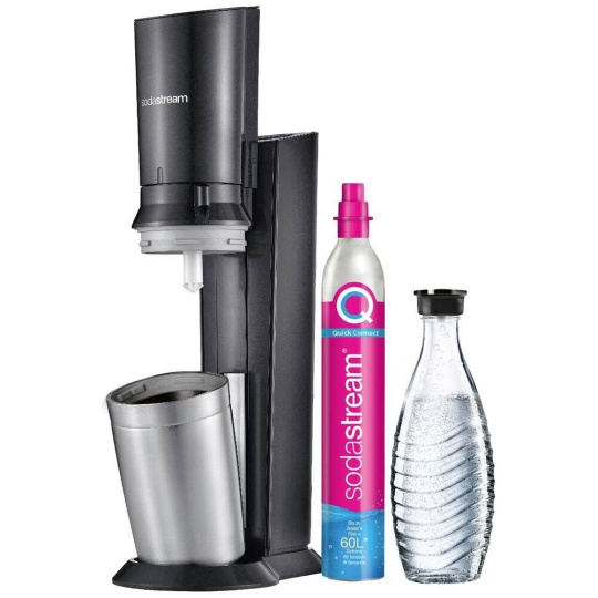 SodaStream CRYSTAL 3.0 výrobník sody černý