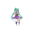 Figurka Furyu Hatsune Miku Noodle Stopper - Flower Fairy Cosmos Purple Color 14 cm