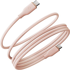 ENERGEA Helix 60W USB-C magnetický kabel (480Mbps), 1,5 m, růžový