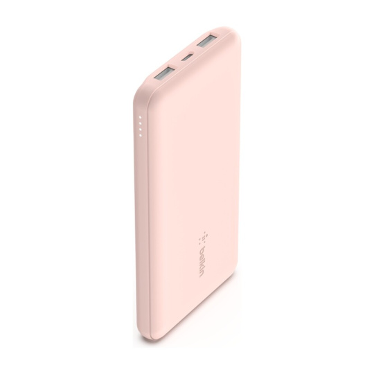 Belkin BOOST CHARGE USB-C powerbanka (15W), 10000mAh, růžová