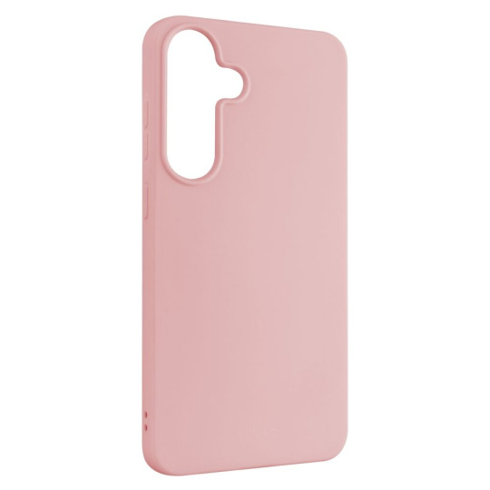 FIXED Story silikonový kryt Samsung Galaxy S25+ růžový