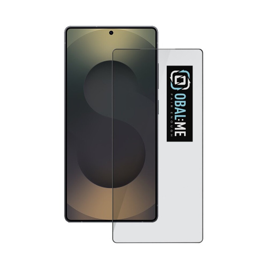 OBAL:ME 5D tvrzené sklo Samsung Galaxy S25 Ultra černé