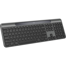 Logitech K980 Signature Slim Solar+ bezdrátová klávesnice černá US