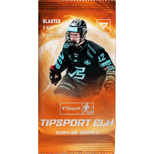Hokejové karty SportZoo Tipsport ELH 2025/26 1. série Blaster balíček Hokejové karty SportZoo Tipsport ELH 2025/26 1. série Blaster balíček