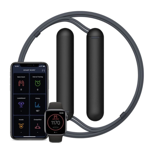 Particula GoJump chytré švihadlo černé