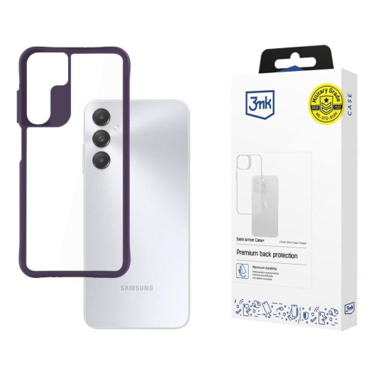 3mk Satin Armor Case+ Purple pro Samsung Galaxy A15 5G