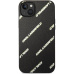 Karl Lagerfeld PU Grained Leather Logomania kryt iPhone 14 Plus černý