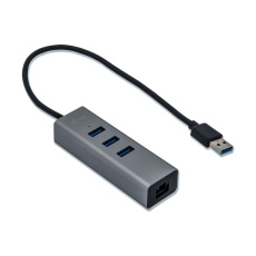 i-tec USB 3.0 Metal HUB 3 Port + Gigabit Ethernet Adapter