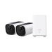 Anker eufy E40 (sada 2ks+jednotka HomeBase 2) venkovní kamera se solárním nabíjením, 2K bílá
