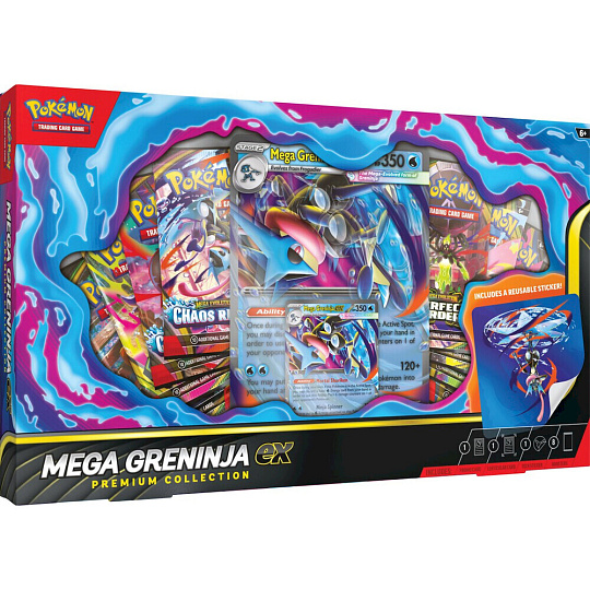 Pokémon TCG: Mega Greninja ex Premium Collection Pokémon TCG: Mega Greninja ex Premium Collection