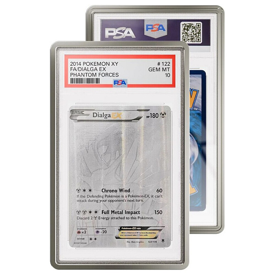 GradedGuard Metallic Case (PSA) ochranný obal na karty stříbrný GradedGuard Metallic Case (PSA) ochranný obal na karty stříbrný