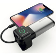 Swissten 2in1 Apple Watch MFi 6700 mAh powerbanka