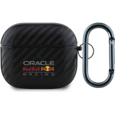 Oracle Red Bull Racing PU karbonové pouzdro AirPods 3 černé