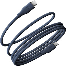 ENERGEA Helix 60W USB-C magnetický kabel (480Mbps), 1,5 m, modrý