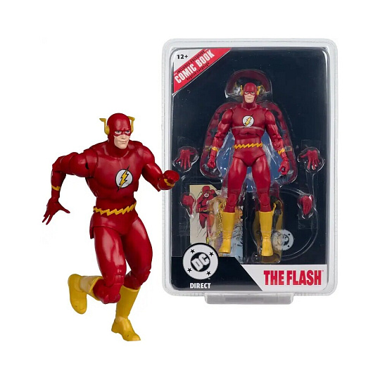 Figurka McFarlane Toys DC s komiksem WV 11 Flash 123 – Barry Allen Flash 18 cm Figurka McFarlane Toys DC s komiksem WV 11 Flash 123 – Barry Allen Flash 18 cm