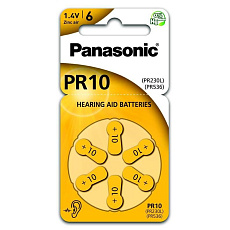PANASONIC Zinkovzduchová baterie PR-230(10)/6LB AAA 1,2V (Blistr 6ks)