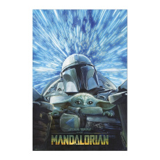 Plakát Star Wars: The Mandalorian - Hyperspace (210)