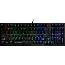 A4tech Bloody S98 RGB herní mechanická klávesnice (CZ/SK) černá