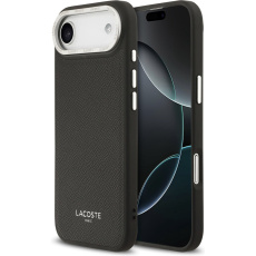 Lacoste PU Leather Champs Elysees MagSafe kryt iPhone Air černý