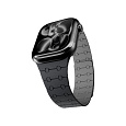 Epico Magnetic+ silikonový řemínek pro Apple Watch 42/41/40/38mm černý
