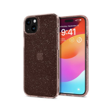 Spigen Liquid Crystal Glitter kryt iPhone 15 růžový