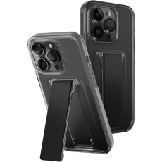 UNIQ Heldro Mount Stand ochranný kryt iPhone 15 Pro Max Vapour (kouřový)
