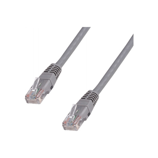 DATACOM Patchkabel 3m UTP Cat5e RJ45 šedý