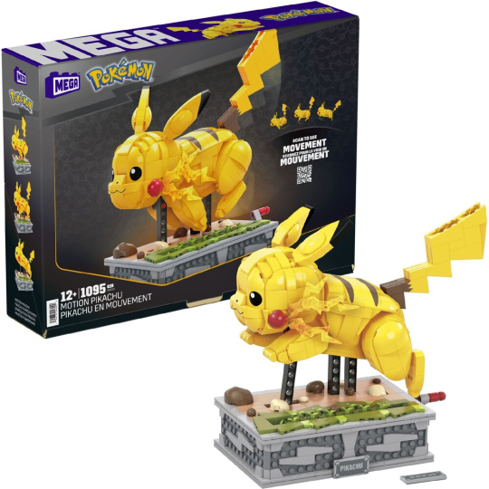 Mattel Mega Construx sběratelská stavebnice Pokémon - Pikachu
