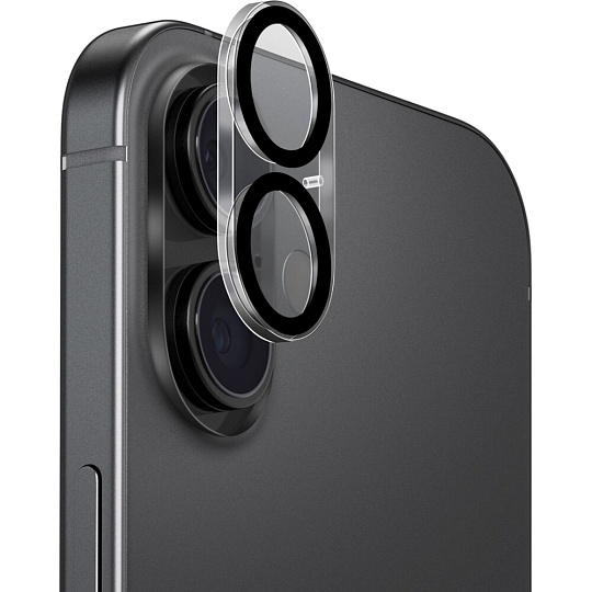 UNIQ Optix Clearshield Frameguard sklo na fotoaparát iPhone 17 čiré
