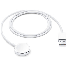 Apple Watch USB-A magnetický napájecí kabel 1m bílý
