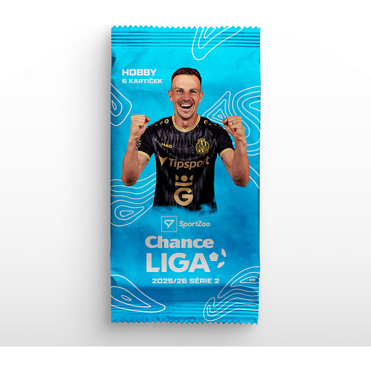 Fotbalové karty SportZoo Chance Liga 2025/26 - Hobby balíček