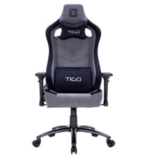 TIGO Raider herní židle šedočerná