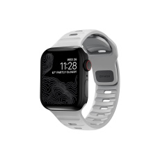 Nomad Sport Strap S/M řemínek pro Apple Watch 42/41/40/38 mm Lunar Gray