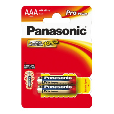 Panasonic Pro Power AAA alkalická baterie (2ks)