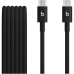 Apple Beats USB-C/USB-C napájecí kabel 60W 1,5m sytě černý 2ks