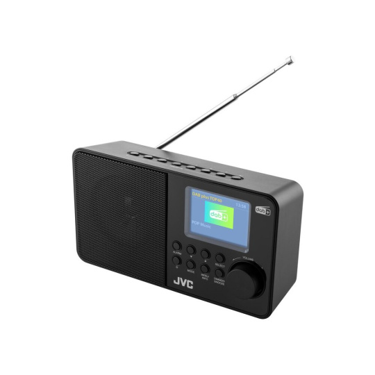 JVC Radiopřijímač s DAB+ RAE 611 černý