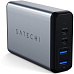Satechi 75W Dual USB-C PD cestovní nabíječka vesmírně šedý
