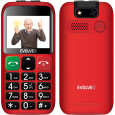 EVOLVEO EasyPhone ET mobilní telefon pro seniory s nabíjecím stojánkem červená