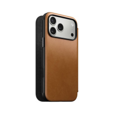 Nomad Modern Leather Folio MagSafe kožené pouzdro iPhone 17 Pro Max English Tan Nomad Modern Leather Folio MagSafe kožené pouzdro iPhone 17 Pro Max English Tan