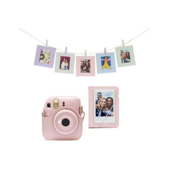 Fujifilm Instax Mini 12 Mega Pack růžový Fujifilm Instax Mini 12 Mega Pack růžový