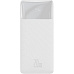 Baseus Bipow powerbanka 30000mAh bílá