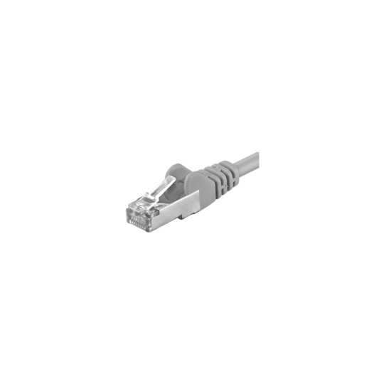 PremiumCord Patch kabel F/UTP CAT.6 awg26 7m šedý