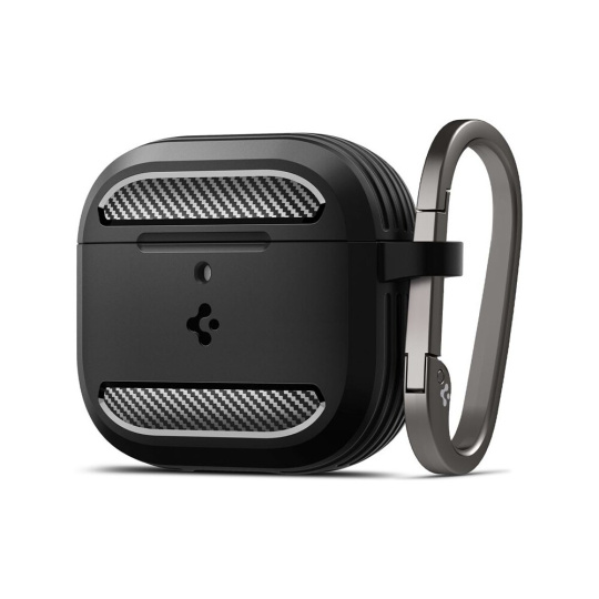 Spigen Rugged Armor pouzdro AirPods 4 matně černé