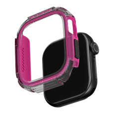 SKINARMA Atom kryt Apple Watch 42mm tmavě růžový