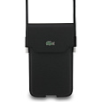 Lacoste PVC Iconic Petit Pique Metal Logo kapsa na telefon XL černá