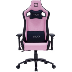 TIGO Witch herní židle růžová/černá