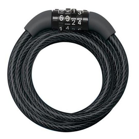 Master Lock Spirálový kombinační zámek na kolo  8143EURDPRO - 1,2m