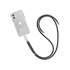 WG - Crossbody lace strap / transparent / black WG - Crossbody lace strap / transparent / black