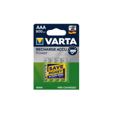 Varta Ready to use LR03/4BP AAA nabíjecí baterie 800 mAh (4ks)