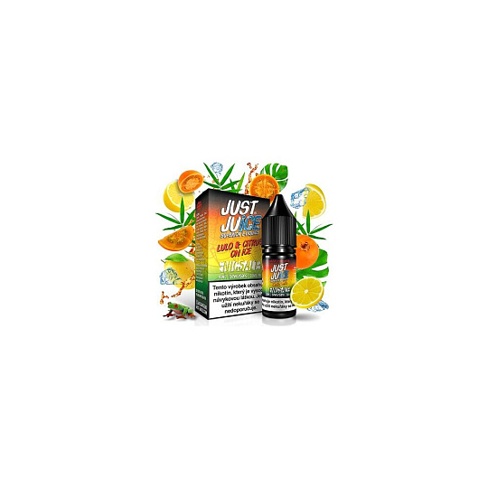 Just Juice Salt Ledové tropické lulo & citron 10ml (20mg) Just Juice Salt Ledové tropické lulo & citron 10ml (20mg)